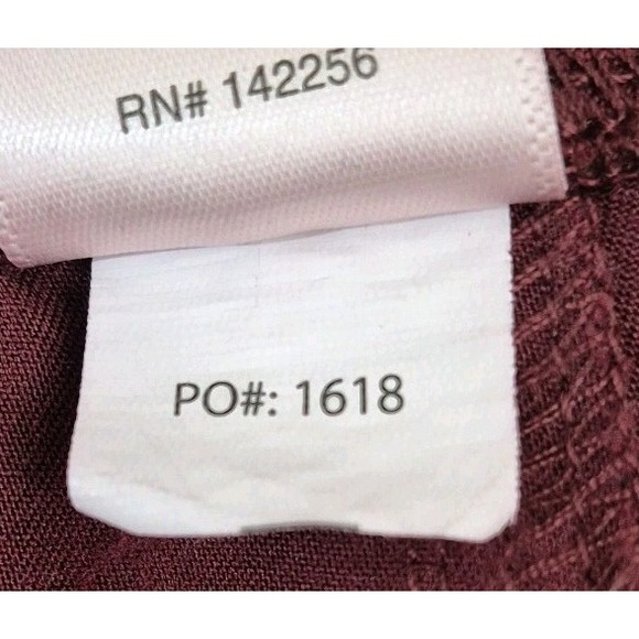 FIGS‎ Axim Cargo Scrub Pants Men's Medium Burgundy / Maroon - Picture 5 of 14